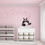 Autocollant mural - panda