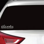 Autocollants voiture - je suis éducatrice - quel est ton super pouvoir?