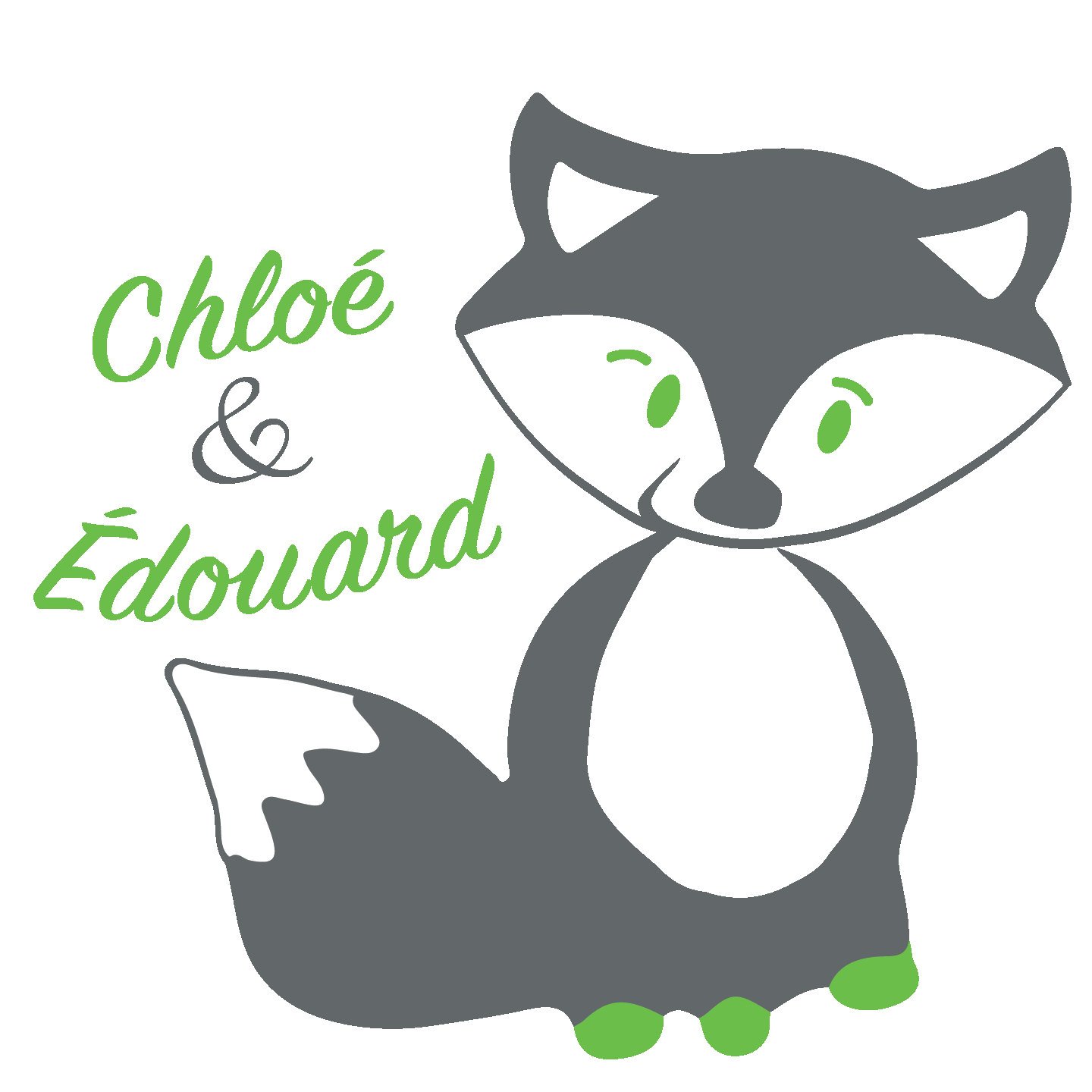 Autocollant mural pour enfant - renard – Image 2