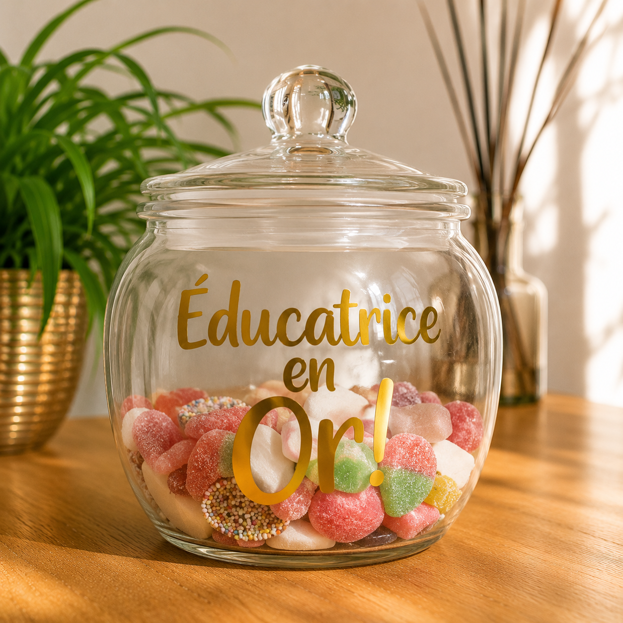 Autocollant Éducatrice en or pour tasse | Cadeau éducatrice – Image 3