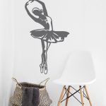 Autocollant mural - ballerine