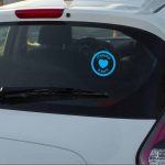 Autocollant voiture - bébé à bord - personnalisé au nom de votre bébé