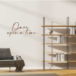 Autocollant mural - Once on time